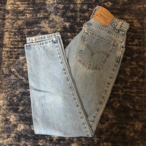 High waisted vintage Levi’s! Orange tab, wedgie